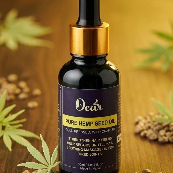 Cold Pressed Hemp Seed Oil