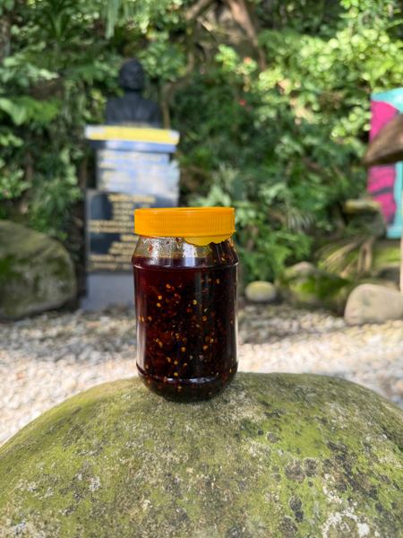 Honey Garlic Chicken Chilly Oil