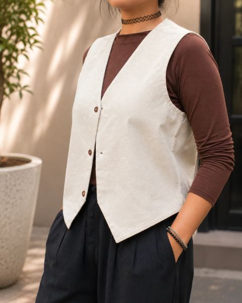 Womens Sleeveless Vest