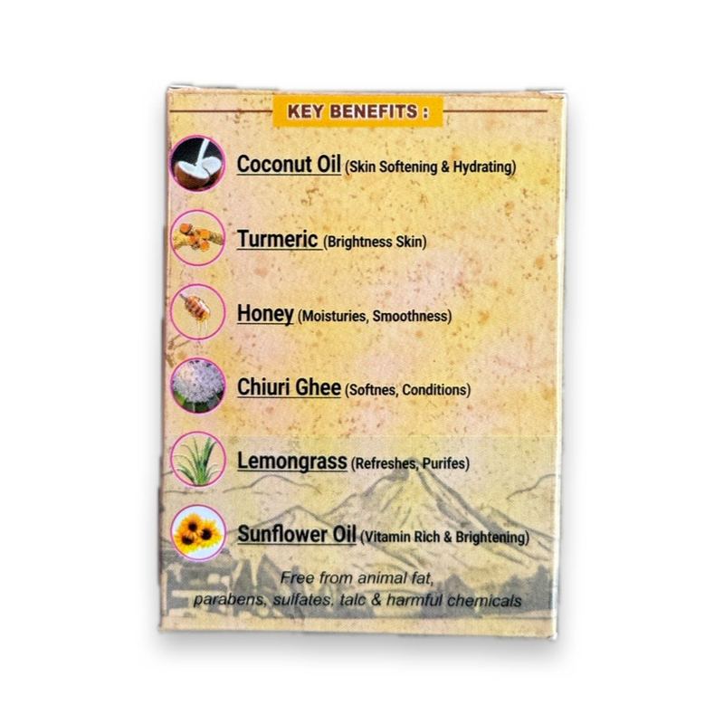 Turmeric Chiuri Ghee Soap