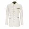 Mandarin Collar Hemp Special Coat
