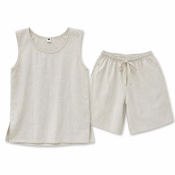 Men's Hemp Tank & Drawstring Shorts Co-Ord Set