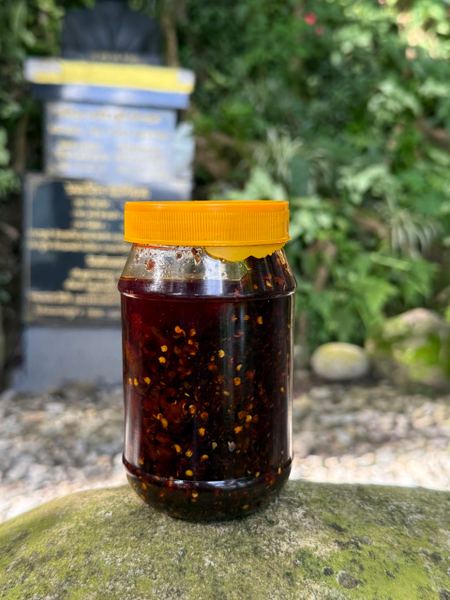 Honey Garlic Chicken Chilly Oil
