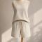 Men's Hemp Tank & Drawstring Shorts Co-Ord Set