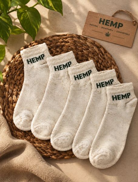 Hemp Socks 5 pairs