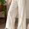 Women's Handwoven Hemp & Allo Cropped Trousers