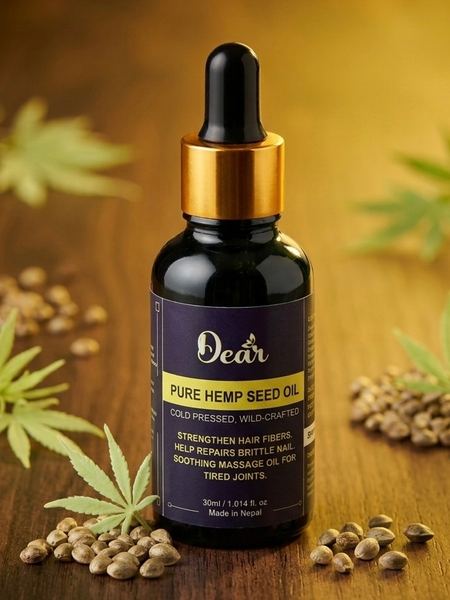 Cold Pressed Hemp Seed Oil