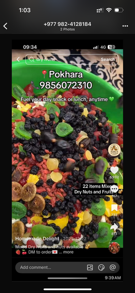 Mixed Nuts and Fruits