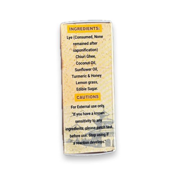 Turmeric Chiuri Ghee Soap