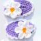 Crochet hair clips