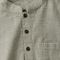 Men's Hemp & Allo Short Sleeve Henley Shirt
