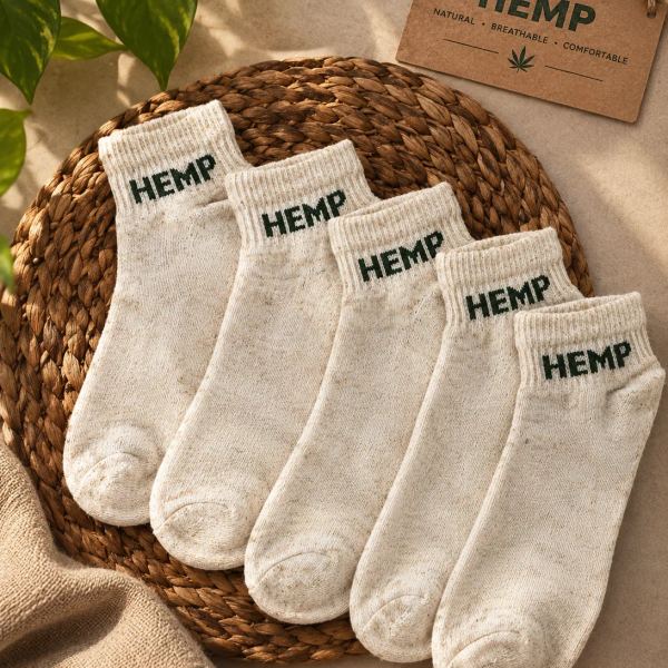 Hemp Socks 5 pairs